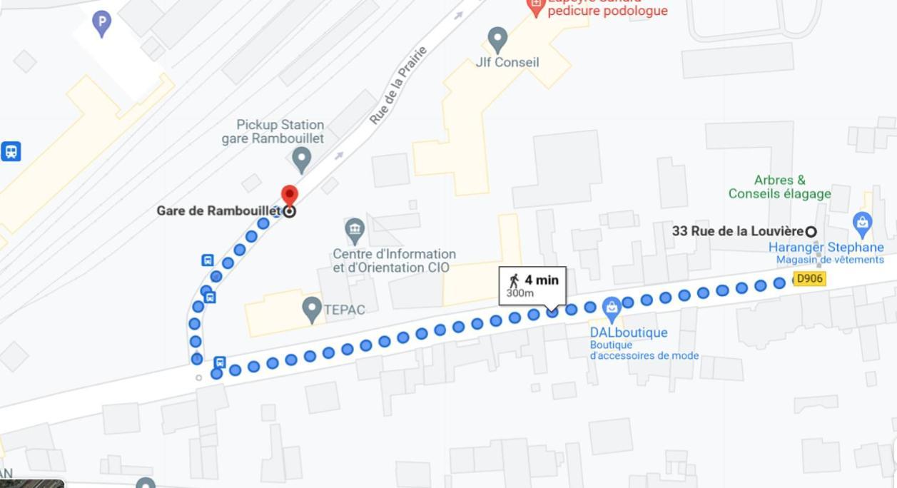 Appartement 2 Pieces, Proche Rer, Bus Et Chateau Rambouillet Ngoại thất bức ảnh
